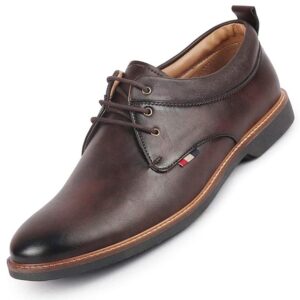 FAUSTO Men's Formal Lace Up Oxford Shoes for Office