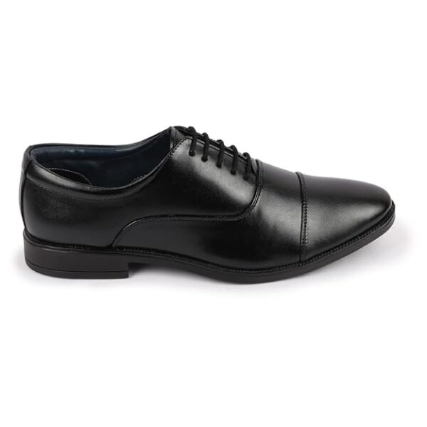 FAUSTO Men's Formal Office Work Lace-Up Derby Shoes - Image 2
